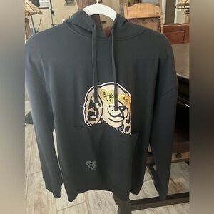 Sketchers Bobs Doggie Pouch Sweatshirt Hoodie NEW with tags Womens Size M.